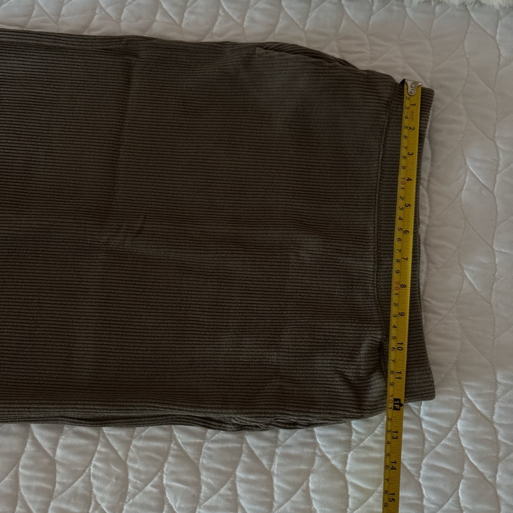 Uniqlo Brown/Grey Pencil Skirt - Picture 7 of 8